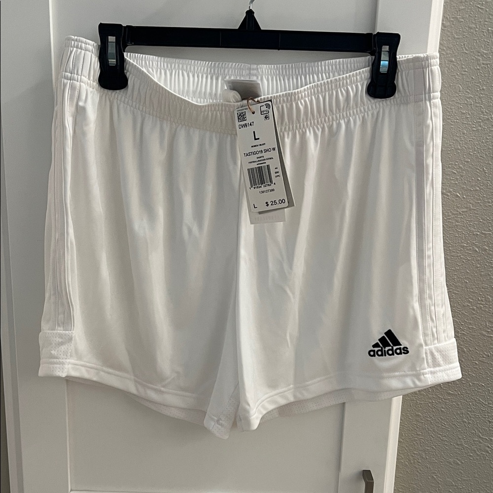 Adidas Women's Athletic White Shorts